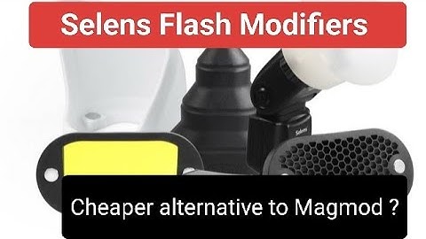 Selens Flash Modifier Kit Unboxing
