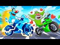 Roblox Rizzing Oggy With The FLASH’S NEW MOTORCYCLE in Motorcycle Mayhem!