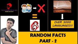 RANDOM FACTS | PART - 2 | Crazy & Amazing Facts | Tamil | The Asymmetrical Boy