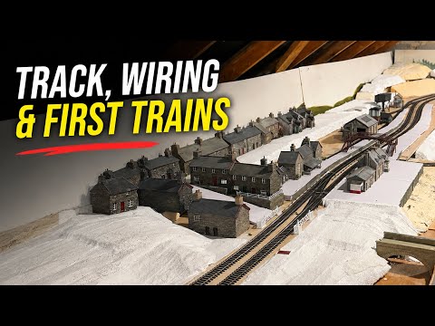 Track Laid, Wires Connected, Trains Running! Model Railway Mainline Build