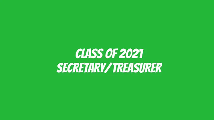 RHE Class of 2021 Elections
