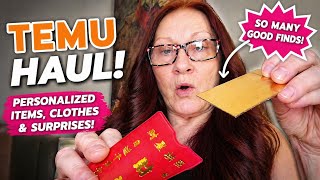 Temu Haul Personalized Items, Clothes Unexpected Finds