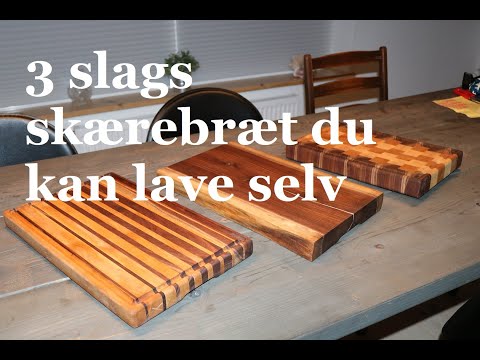 Video: Hvordan Man Laver En Gør-det-selv Skærebræt Decoupage