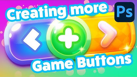 Eenvoudige spelknoppen | Photoshop-zelfstudie