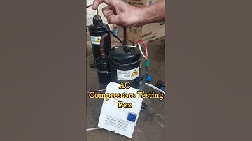 R32A AC Compressor Pumping Test | AC Compressor Testing Step by Step