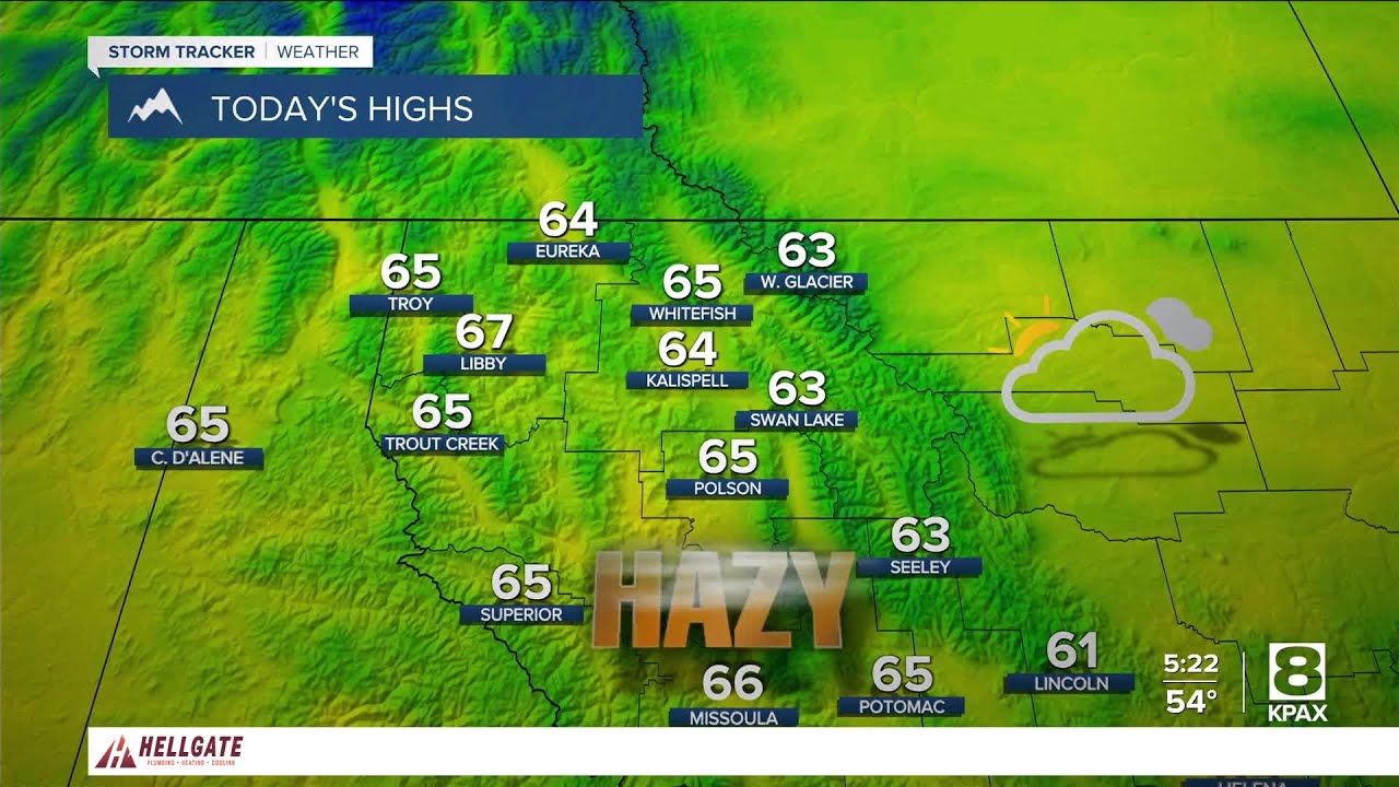 Cool & cloudy with a few showers, another Aurora chance today - YouTube