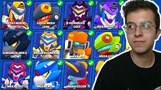 OYUNDAKİ EN İYİ MEKA KOSTÜMLERİNİ SIRALADIM !! BRAWL STARS