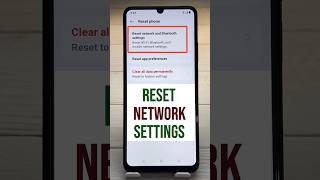 How to reset network settings | Network setting ko reset kaise kare