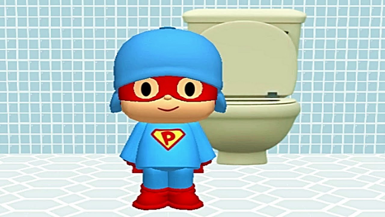 Talking pocoyo 2 superman Cartoon game