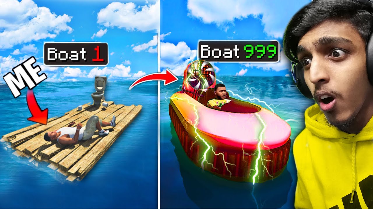 GTA 5 : Upgrading Boats To GOD BOATS !! MALAYALAM