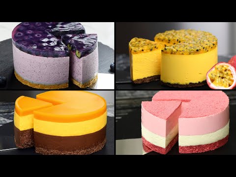 4 best no bake cheesecakes recipes.