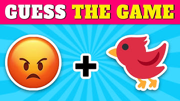 Guess the Game by Emoji 🎮🕹️ | Emoji Quiz 2024