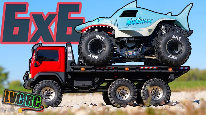 WIDE LOAD! @fairrc CR18P Arktos 6x6 Flatbed RC Truck!