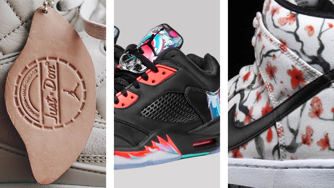 Just Don x JORDAN 2 "Beach", Nike SB "Cherry Blossom", Jordan CNY and