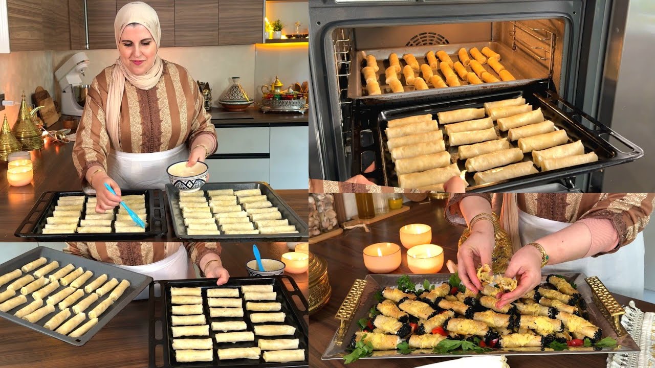 مملحات الدجاج والجبن من الذ مايكون ساهلين وكيعطيوا كمية وفيرة مع طريقة الاحتفاظ/تحضيرات رمضان 2025