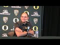 Coach Mark Helfrich at Oregon Football Media Day