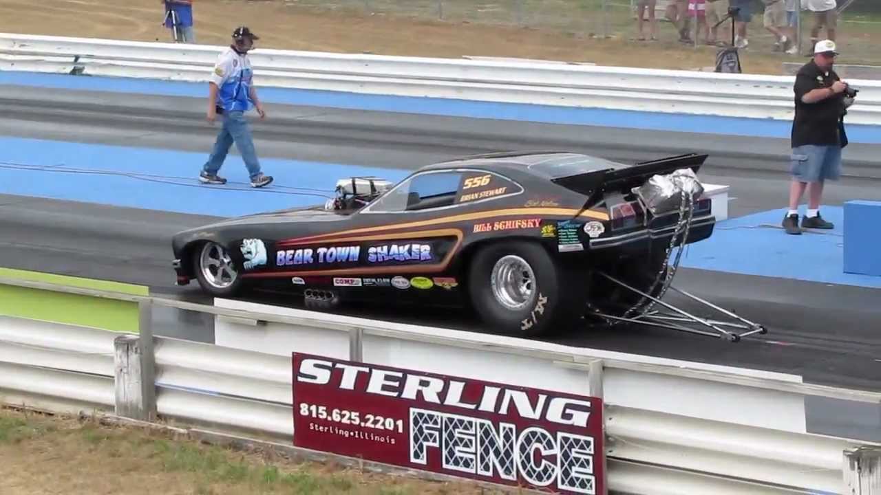 Nostalgia Nitro Funny Cars in HD at Cedar Falls Raceway 2012 YouTube