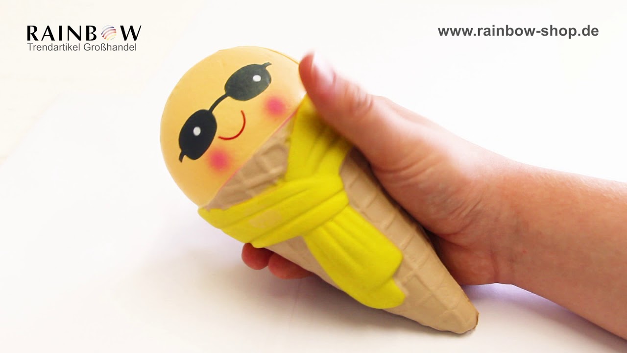 Squishy Eis mit Sonnenbrille – Coole Squishies im Trendartikel Großhandel!