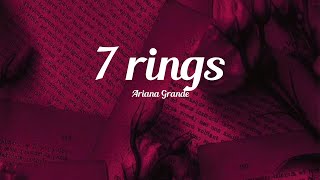 7 rings | Ariana Grande  [ Lyrics ]