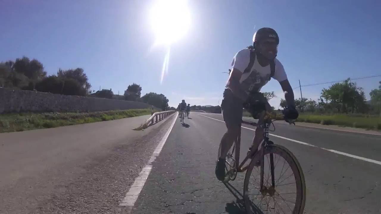 EVENT Reise auftragsrad 2016 Mallorca || cycling passion group tour singlespeed fixed gear || cycling vector