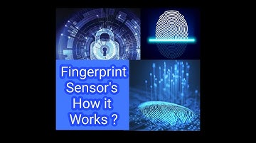 Types of fingerprints and fingerprint sensors? How it works? In Hindi