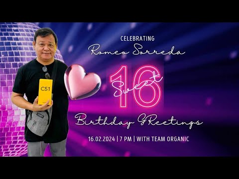 Video Greetings to Our My Team Organic Support