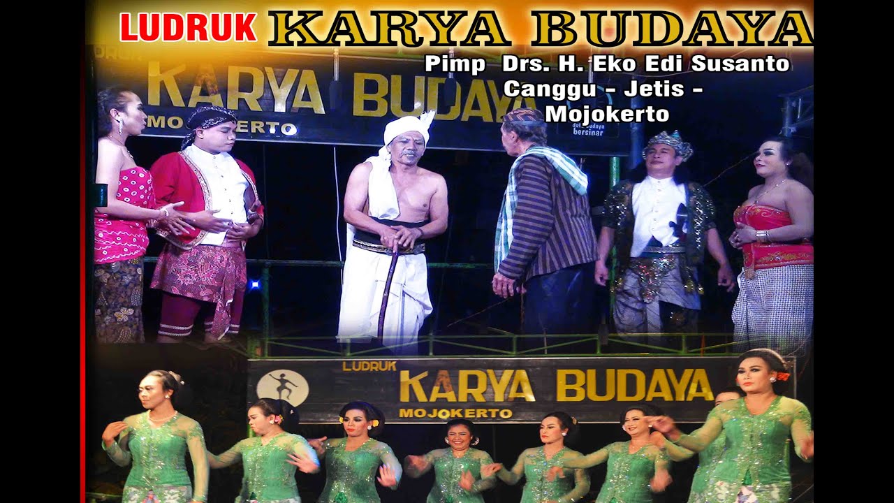 LIVE LUDRUK KARYA BUDAYA /Mojokerto//Live Ulang nonton bareng