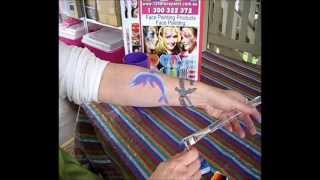 Jude's Face Painting "Dolphin" Tutorial