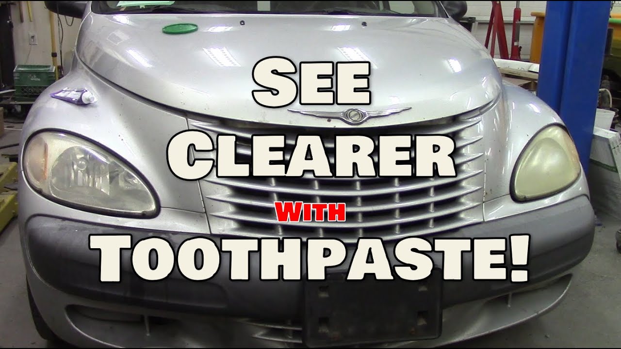 Toothpaste Your Headlights YouTube