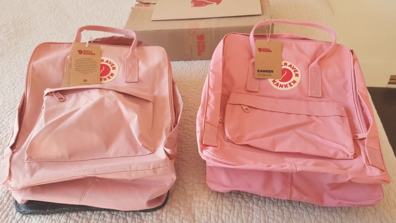 Real vs Fake] Fjallraven Kanken Backpack 