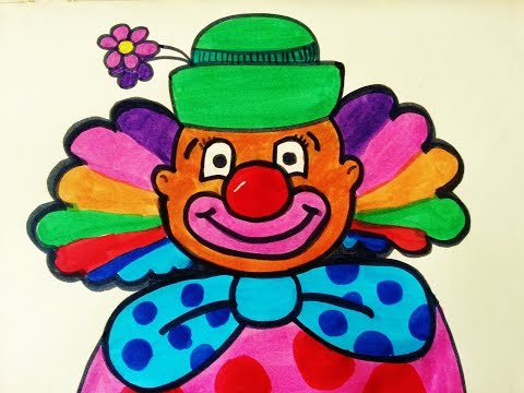 Clown / Palyaço çizimi