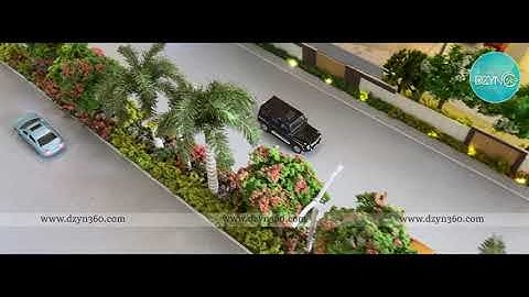 Architecture Model in the scale of 1:100 | By DDZYN360 | Miniature Model