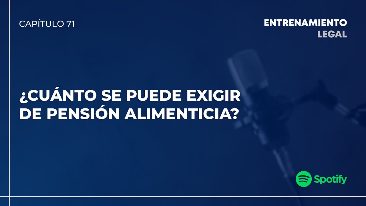 ¿CÚANTO SE PUEDE EXIGIR DE PENSIÓN ALIMENTICIA?