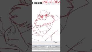 Animated Head turn Studio Ghibli style on my Livestream