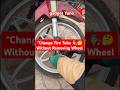 "Change Tire Tube Without Removing Wheel &ndash; Easy Trick!"