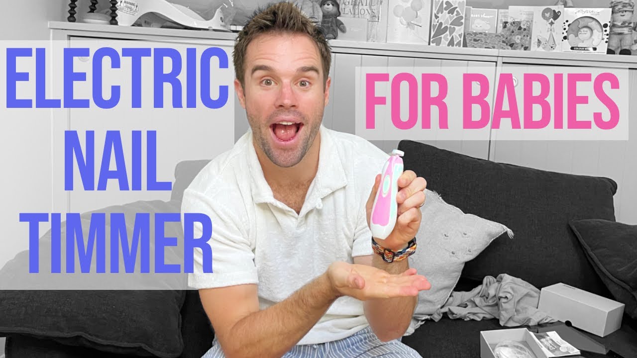 Cut your babies nails | Electric nail trimmer