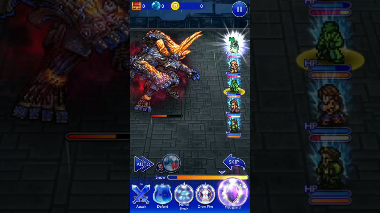 FFRK FFXIII Atlas U++ Restricted