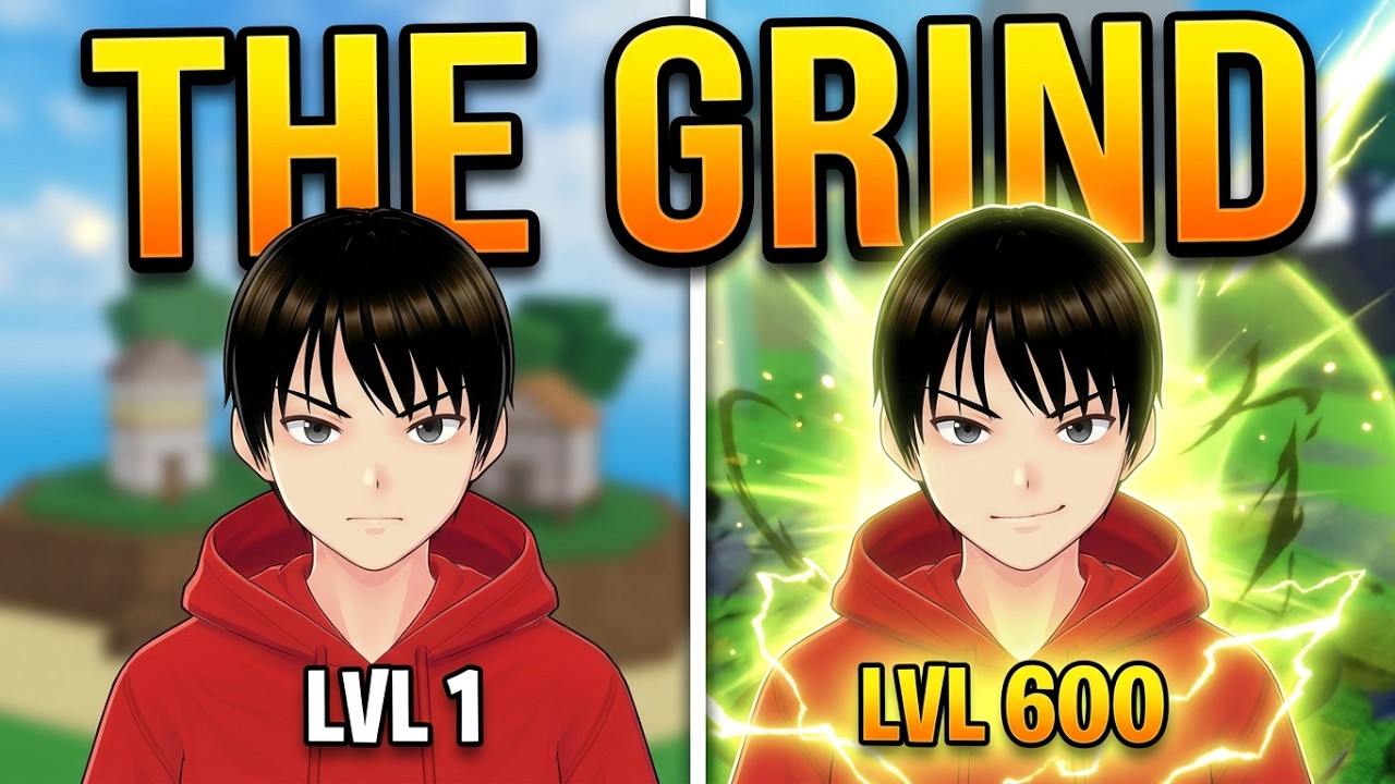 Can I make it to Level 600? Blox Fruits Grind | Roblox