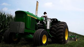 Plow Testing with Three John Deere Repowers and an 1150 Versatile