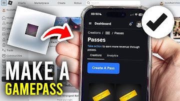 How To Make Gamepass On Roblox Mobile - Full Guide