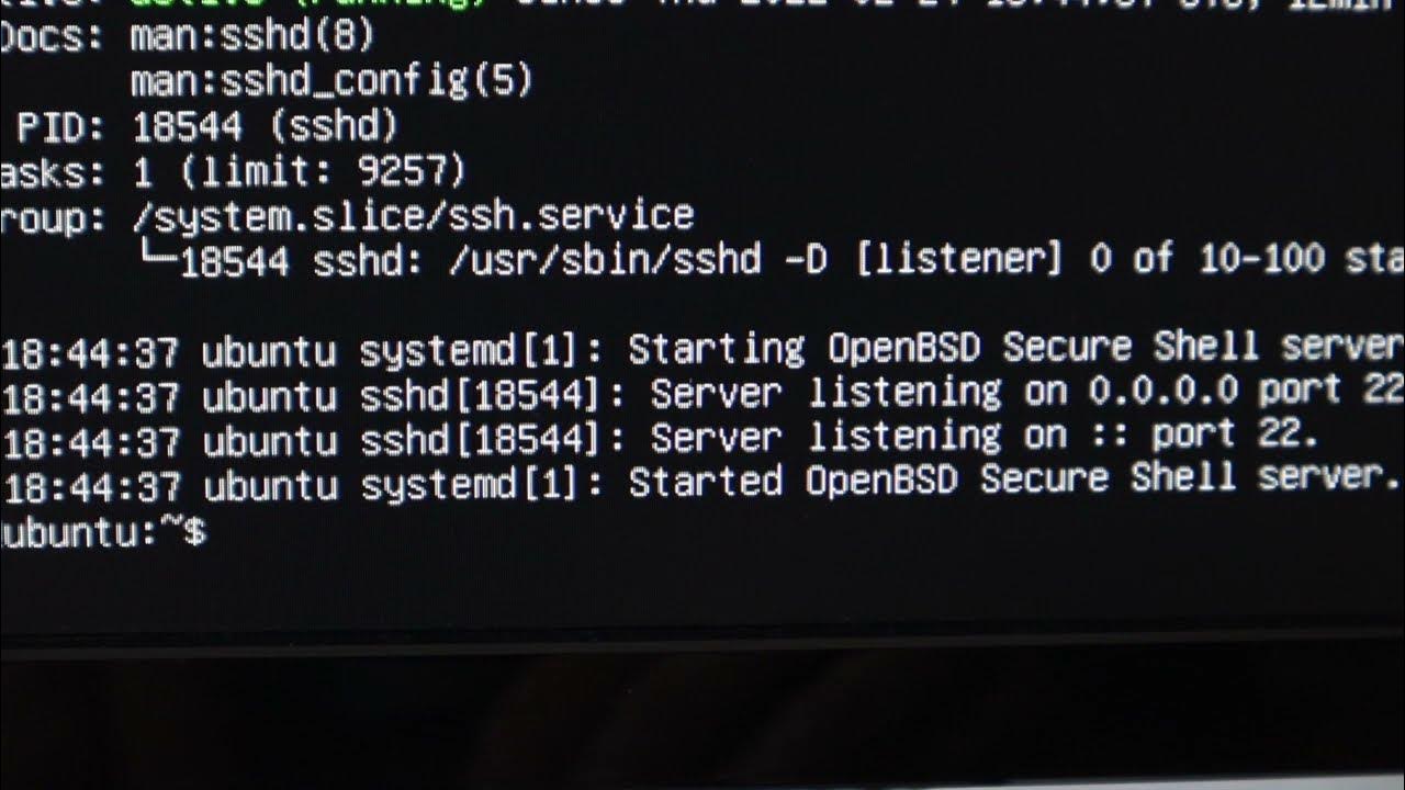 Установить ssh сервер. Установка ssh ubuntu.