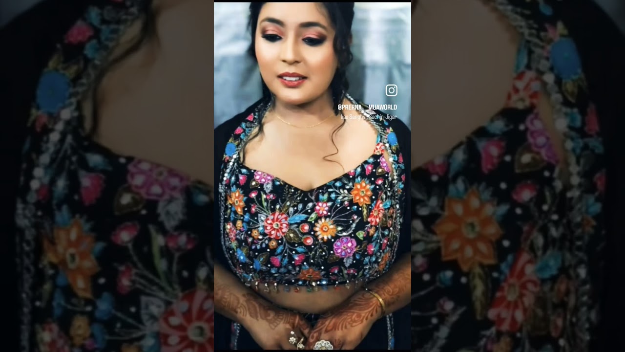 party make-up & hairstyles done by prernamakeupmantra 