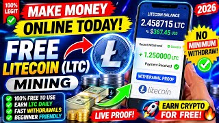 Make Money Online Today | Free LTC Mining App | No Minimum Withdrawal @KayaniG-hc2gr  screenshot 3