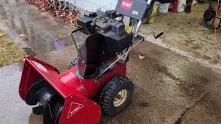 1980 Toro 824 Snowblower Speed/Transaxle Adjust by Real Man Skills 502 views 5 months ago 7 minutes, 43 seconds