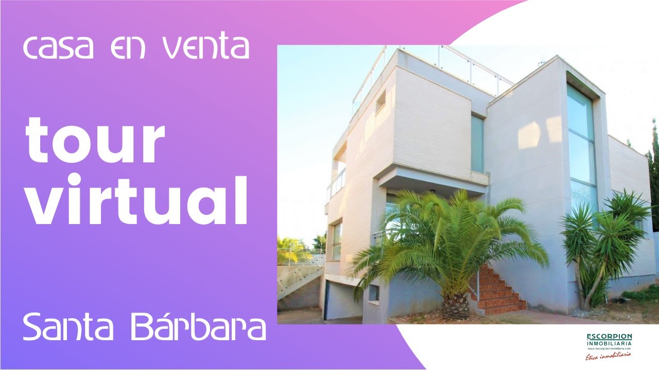 Tour Virtual Casa en venta en Santa Barbara (Valencia)