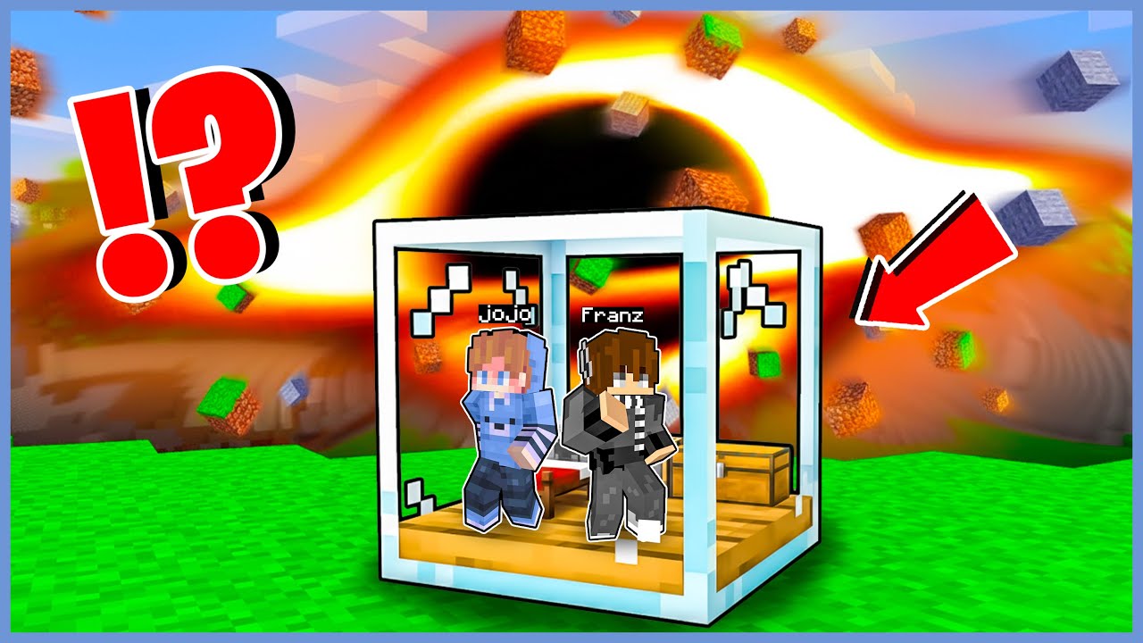 JOJO & FRANZ BERTAHAN DARI KIAMAT BLACK HOLE MEMATIKAN di MINECRAFT