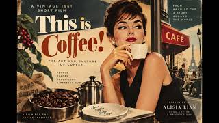 THIS IS COFFEE ☕ | Vintage 1961 Film | The Art & Culture of Coffee | ALISIA LIAN
