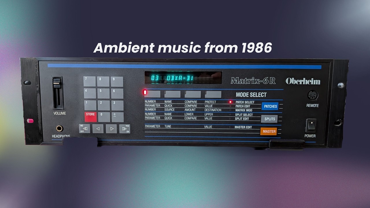 Why I Still Love the Oberheim Matrix-6R, Even If There are No