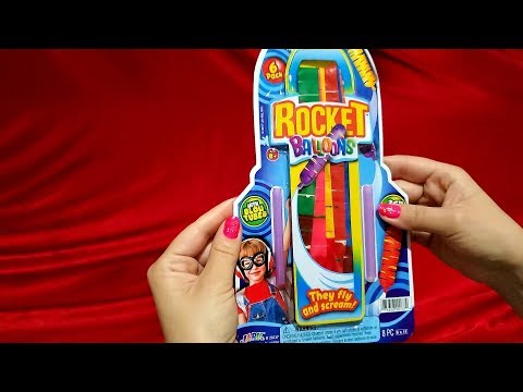 FUN ROCKET BALLOON INFLATION DEFLATION!!!!