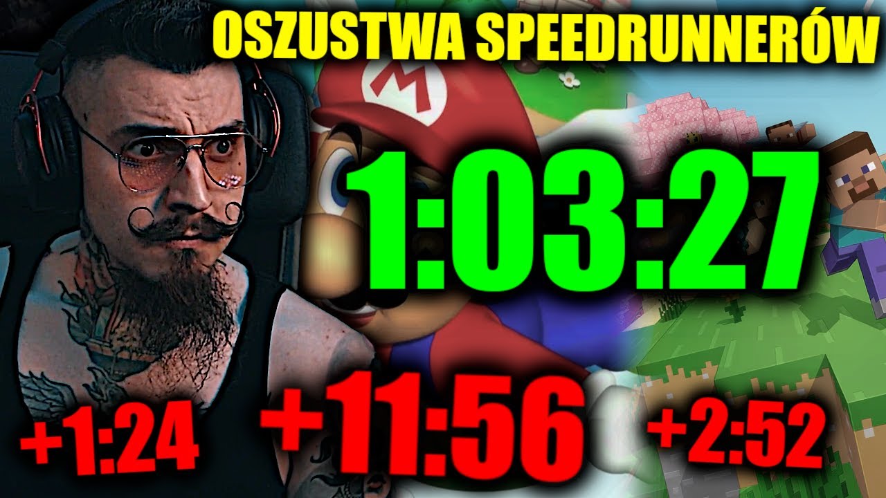 Największe OSZUSTWA w Historii Speedrunów